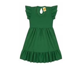 Vestido inf manga curta