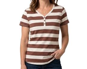 Blusa ad manga curta
