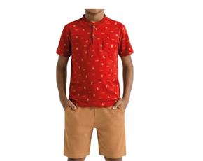 Conjunto inf manga curta