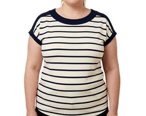 Blusa ad extrag manga curt