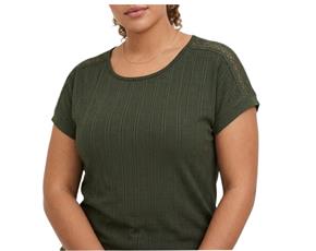 Blusa ad extrag manga curt