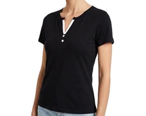 Blusa ad manga curta