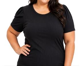 Blusa ad extrag manga curt