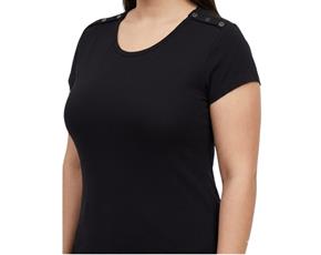 Blusa ad manga curta