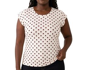 Blusa ad extrag manga curt