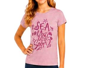 Blusa juv manga curta