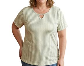 Blusa ad extrag manga curt