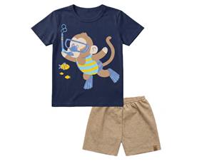 Conjunto masc manga curta