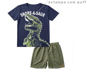 Conjunto inf manga curta