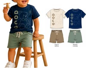 Conjunto masc m/curta