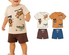 Conjunto masc m/curta