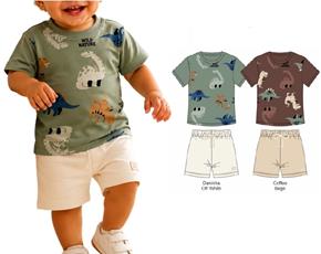 Conjunto masc m/curta