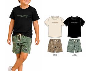 Conjunto inf manga curta