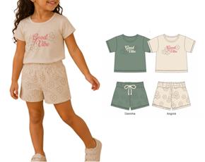 Conjunto inf manga curta