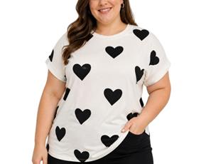 Blusa ad extrag manga curt