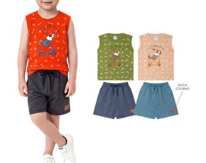 Conjunto masc regata