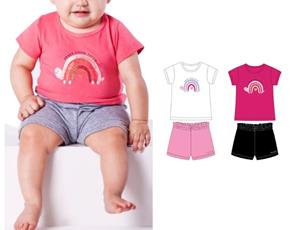 Conjunto fem manga curta