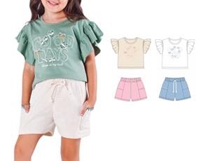 Conjunto inf manga curta