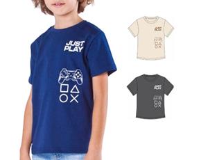 Camiseta inf manga curta