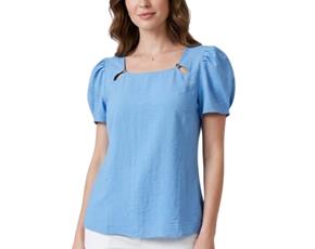 Blusa ad manga curta