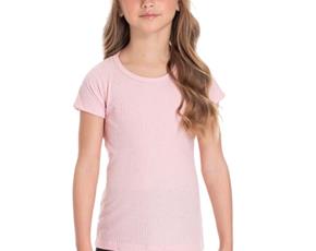 Blusa inf manga curta