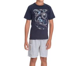 Conjunto inf manga curta