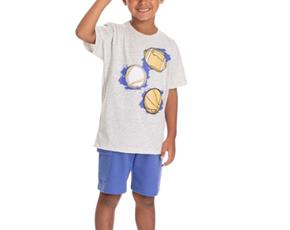 Conjunto inf manga curta