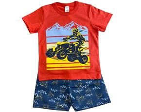 Conjunto inf manga curta