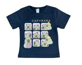 Blusa inf manga curta