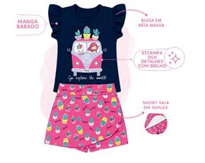 Conjunto fem m/curta