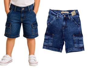 Bermuda inf jeans/sarja