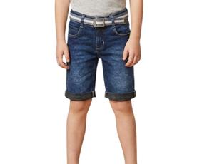 Bermuda inf jeans/sarja