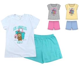 Conjunto juv manga curta