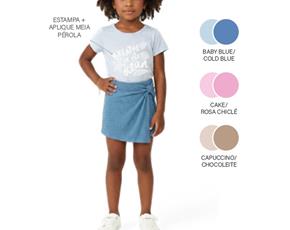 Conjunto inf manga curta