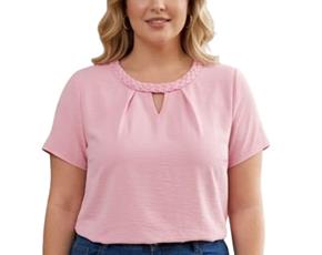 Blusa ad extrag manga curt