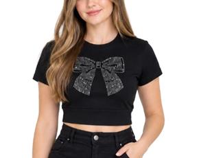 Blusa juv manga curta