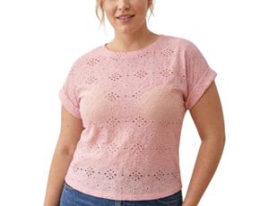 Blusa ad extrag manga curt