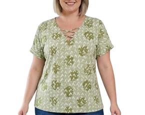 Blusa ad extrag manga curt
