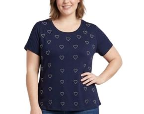 Blusa ad extrag manga curt