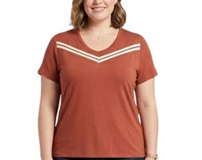 Blusa ad extrag manga curt