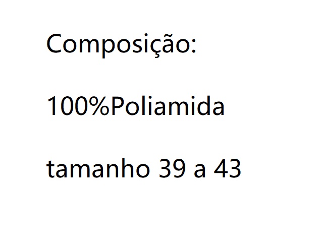 Meia Centopé Ad Masc Poliamida Social