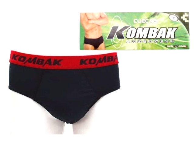 Cueca Kombak Ad Lycra Elás Pers (c/3)