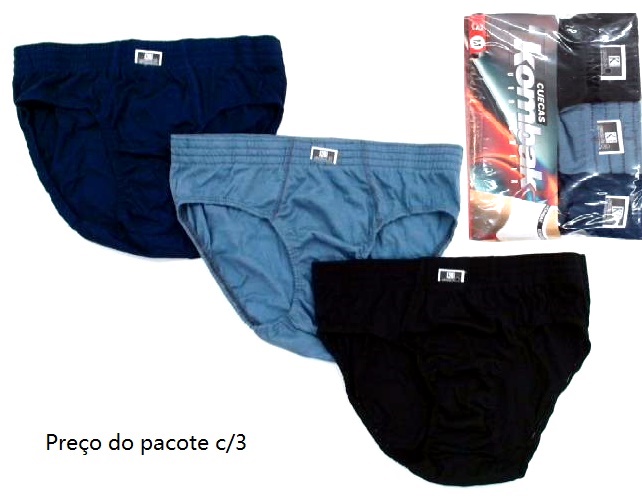 Cueca Kombak Ad Alg (c/3)