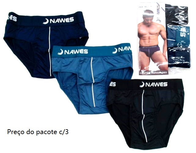 Cueca Nawes Ad Microfibra (c/3)