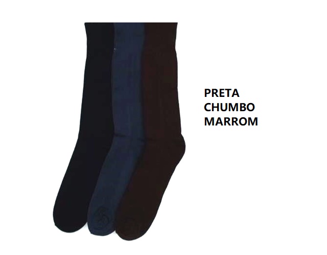 Meia Apollo Ad Masc Social Poliamida 38/43 (c/3)