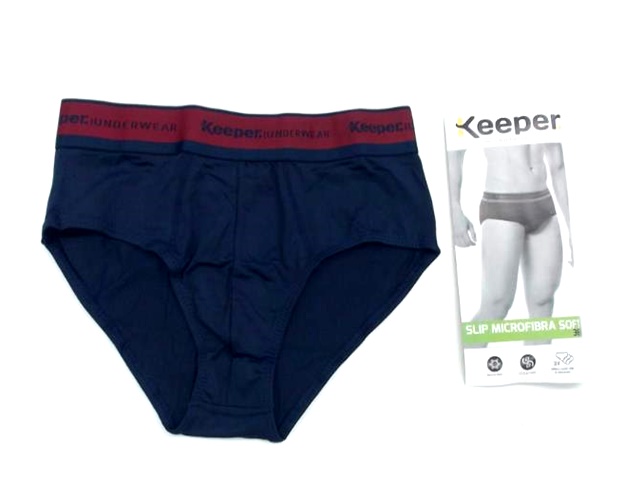 Cueca Keeper Adulto Microfibra Elástico Personalizado (c/3)