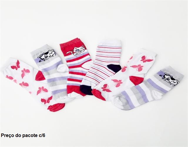 Meia Magic Juv Unissex Alg (c/6)