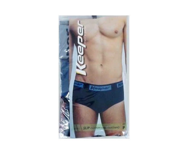 Cueca Keeper Adulto Cotton Elás Personalizado (c/3)