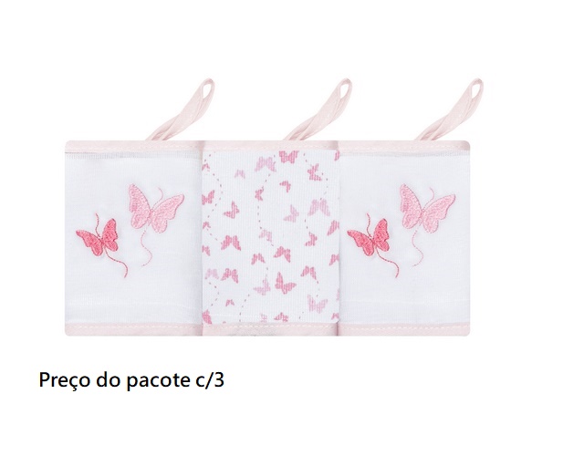 Toalha-boca Papi Bebe Fralda (c/3)