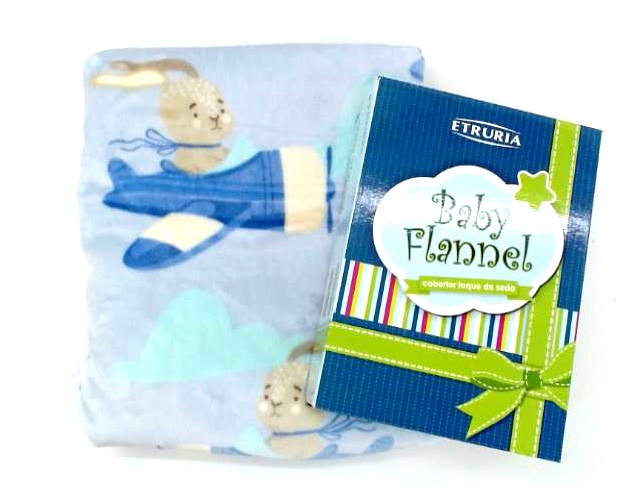 Cobertor Etruria Bebe Antialérgico 0,90 X 1,10m